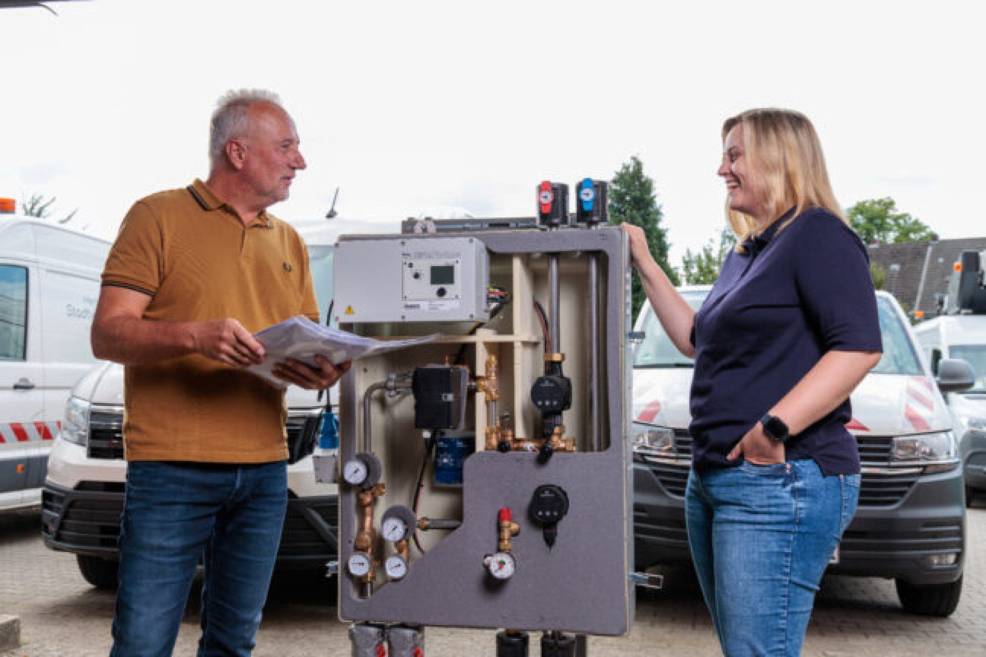 Christian Sommerfeld und Christina Röhricht